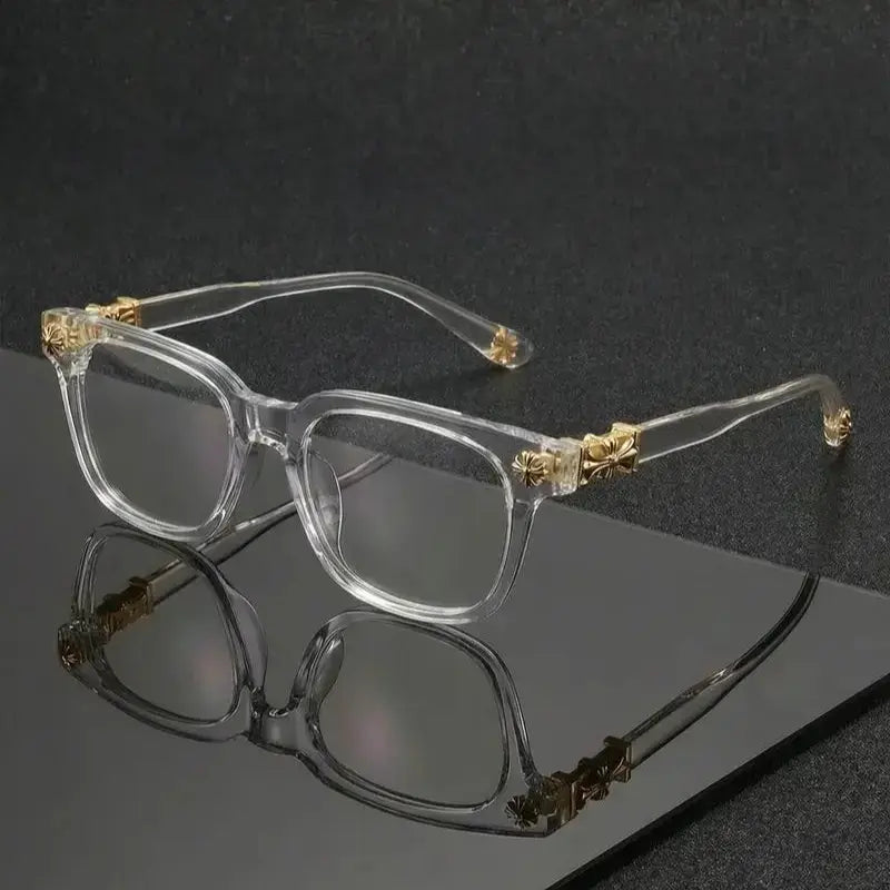 Blue Light Blocking Glasses – Square Frame, Non-Prescription, for Work & Everyday Wear
