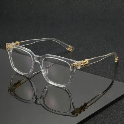 Blue Light Blocking Glasses – Square Frame, Non-Prescription, for Work & Everyday Wear