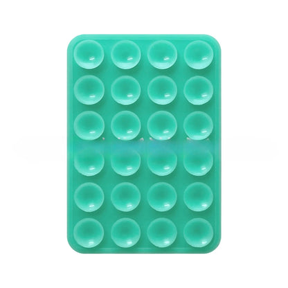 Double-Sided Silicone Suction Phone Holder – Hands-Free Mount for Mirrors & Tiles