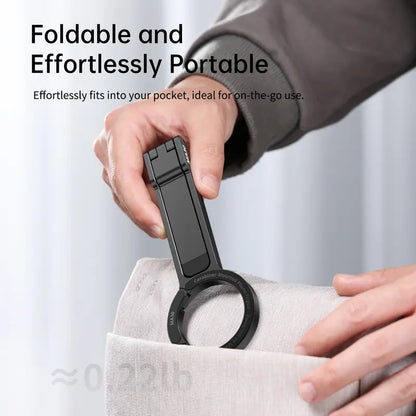 Ulanzi MA30 Magnetic Phone Tripod – MagSafe Compatible, Foldable Aluminum Grip