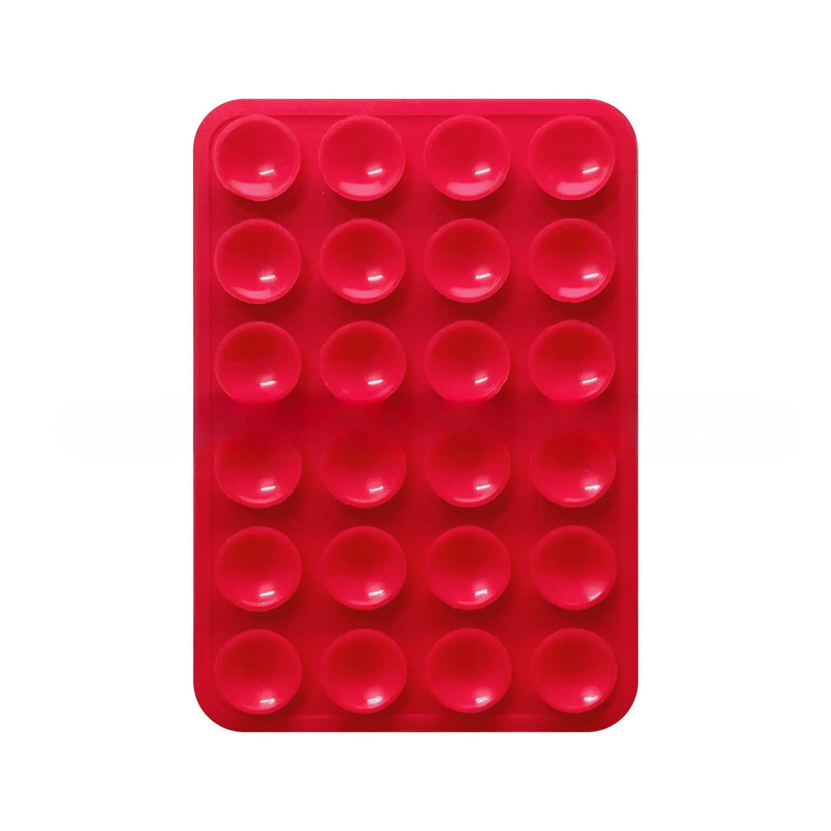 Double-Sided Silicone Suction Phone Holder – Hands-Free Mount for Mirrors & Tiles