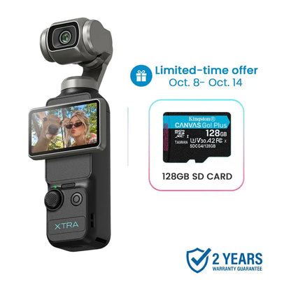 Xtra Muse Pocket Gimbal Camera – 1-Inch Sensor, 4K 120fps