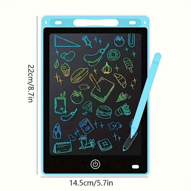 LCD Writing Tablet for Kids – Colorful Drawing Board with Stylus