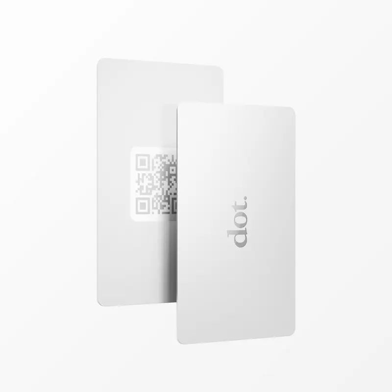 Dot. NFC Digital Business Card – Tap or Scan to Share, No App Needed