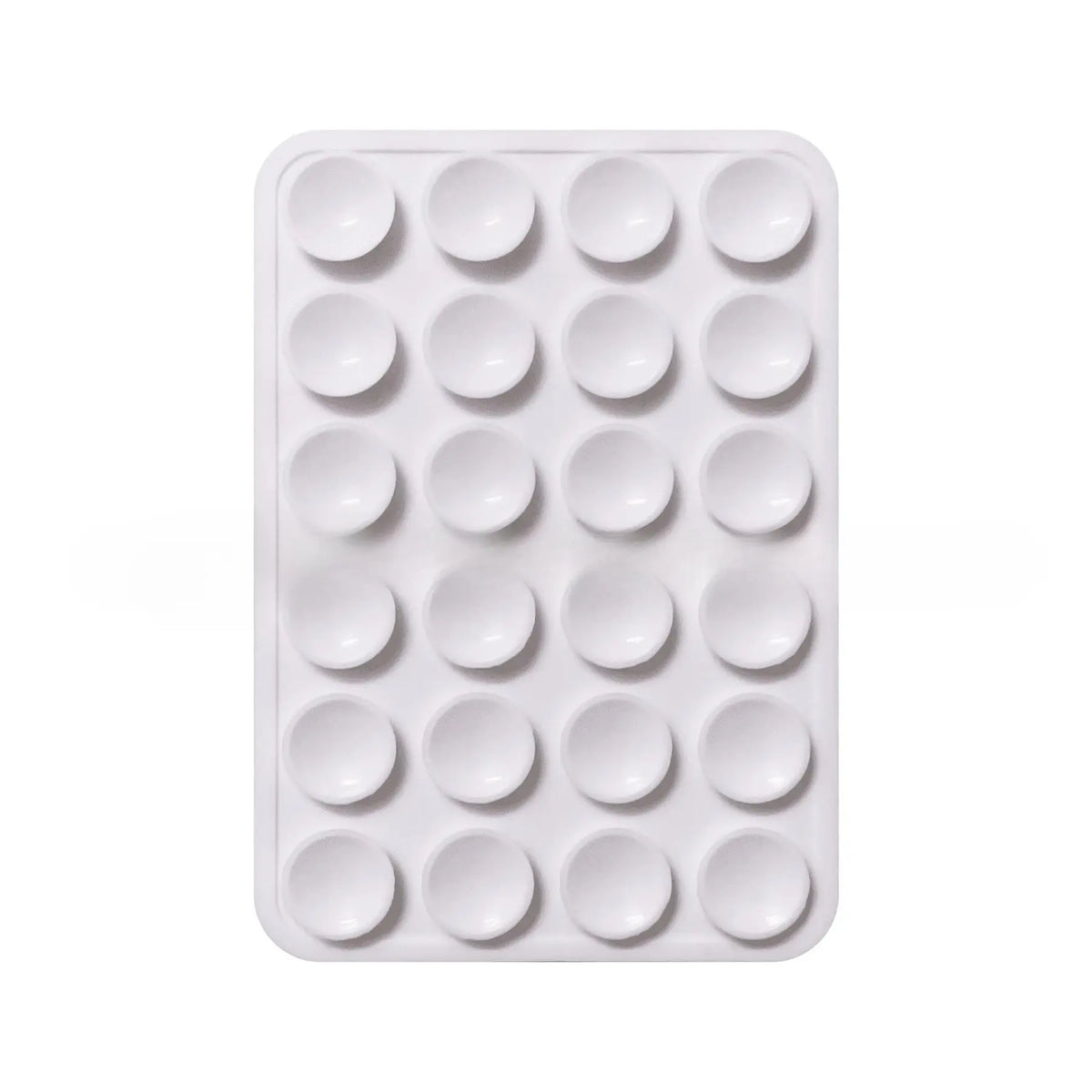 Double-Sided Silicone Suction Phone Holder – Hands-Free Mount for Mirrors & Tiles