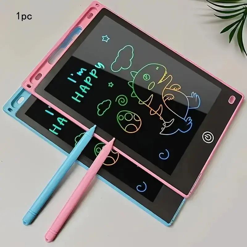 LCD Writing Tablet for Kids – Colorful Drawing Board with Stylus
