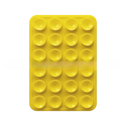 Double-Sided Silicone Suction Phone Holder – Hands-Free Mount for Mirrors & Tiles