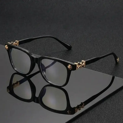 Blue Light Blocking Glasses – Square Frame, Non-Prescription, for Work & Everyday Wear