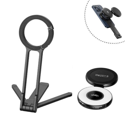 Ulanzi MA30 Magnetic Phone Tripod – MagSafe Compatible, Foldable Aluminum Grip