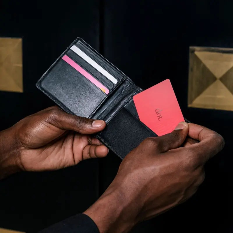 Dot. NFC Digital Business Card – Tap or Scan to Share, No App Needed
