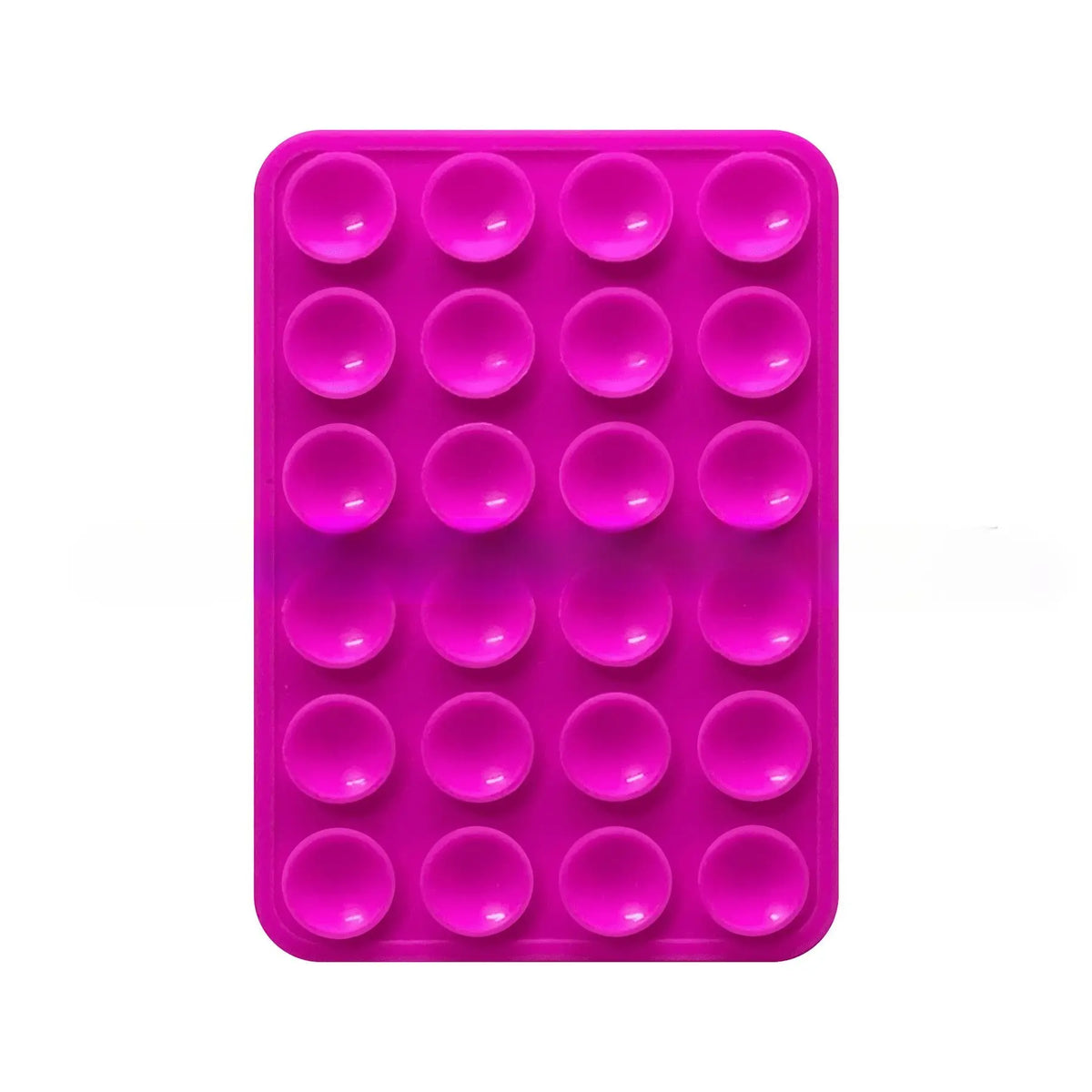Double-Sided Silicone Suction Phone Holder – Hands-Free Mount for Mirrors & Tiles
