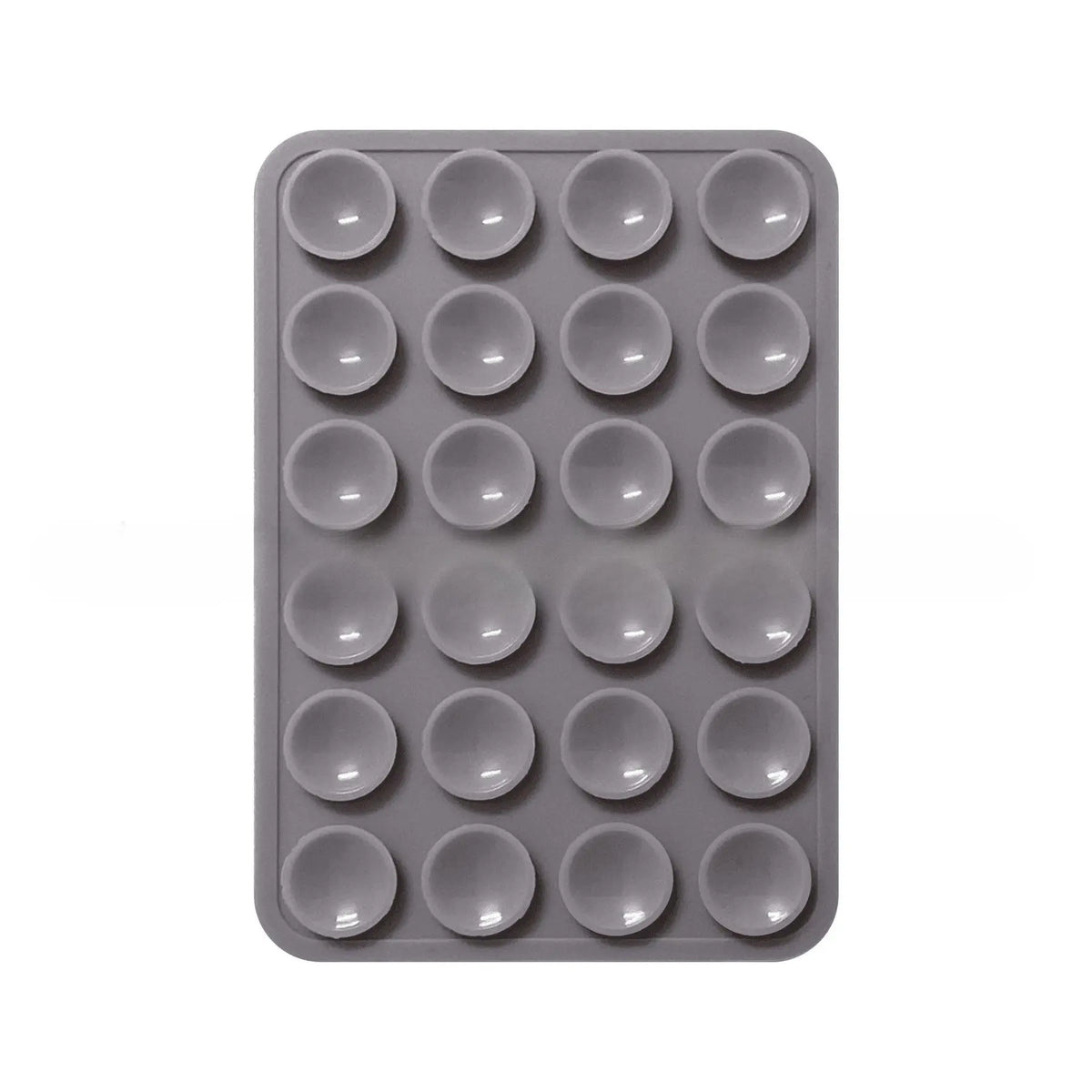 Double-Sided Silicone Suction Phone Holder – Hands-Free Mount for Mirrors & Tiles