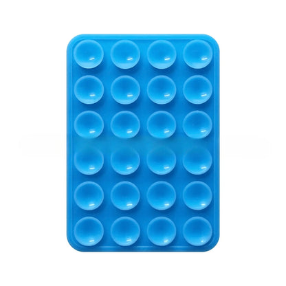 Double-Sided Silicone Suction Phone Holder – Hands-Free Mount for Mirrors & Tiles