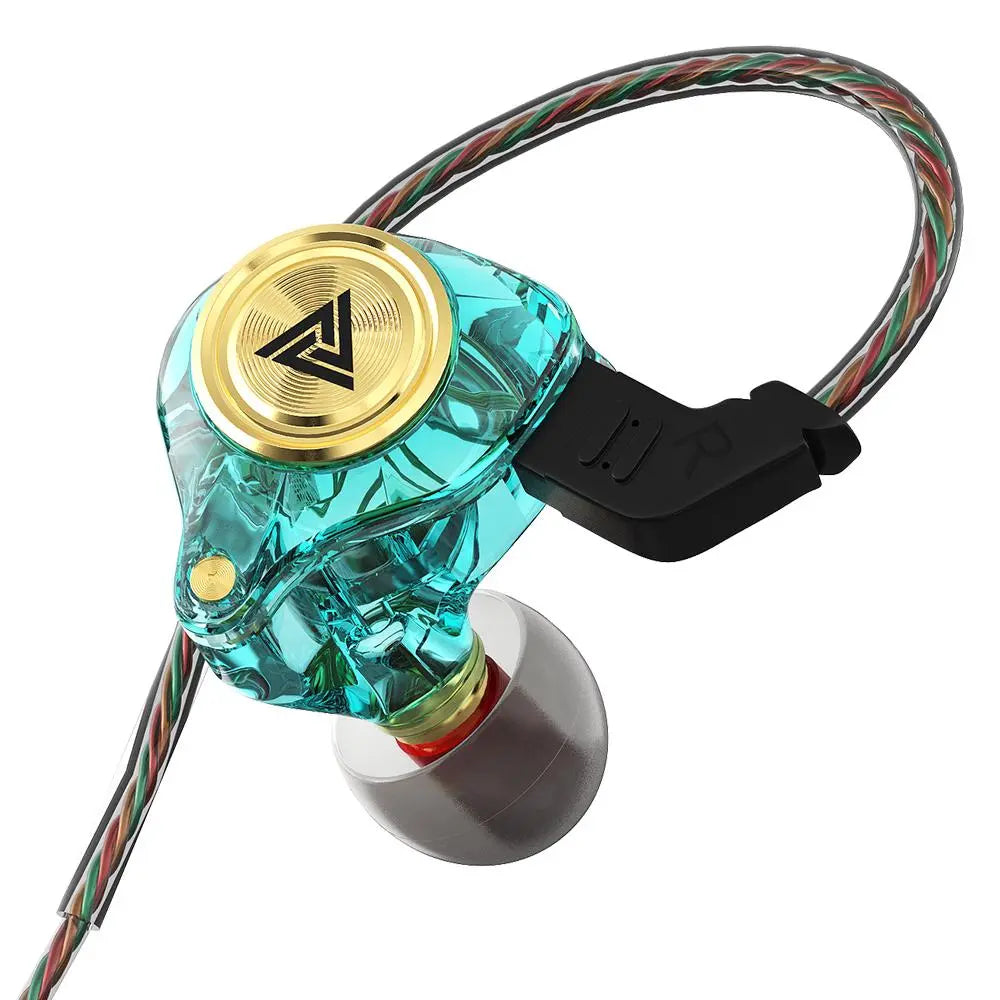 Wired In-Ear Earphones with Mic – Hi-Fi Stereo Sound, Noise Isolating