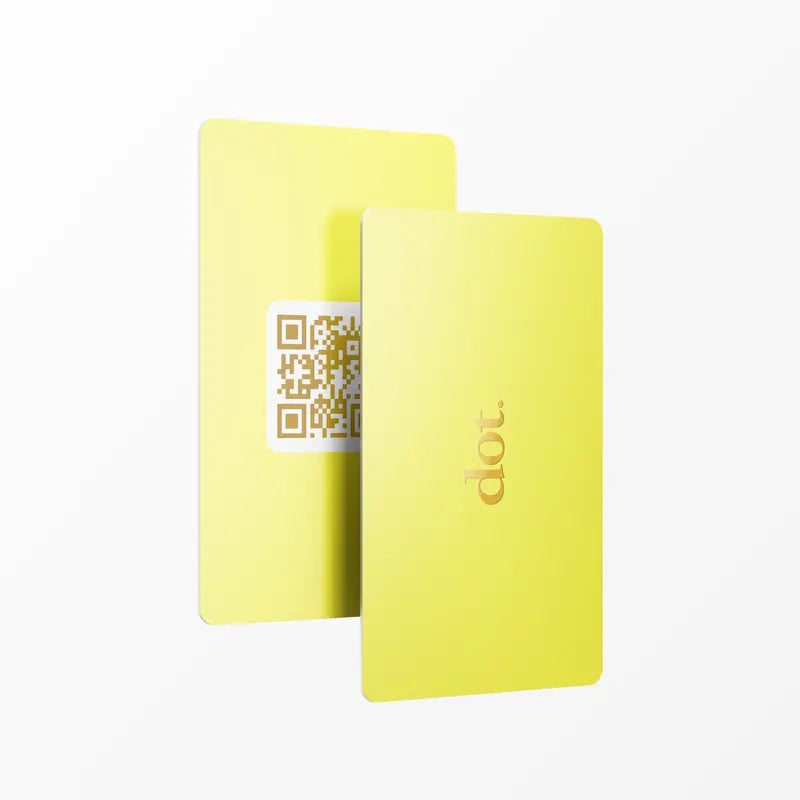 Dot. NFC Digital Business Card – Tap or Scan to Share, No App Needed