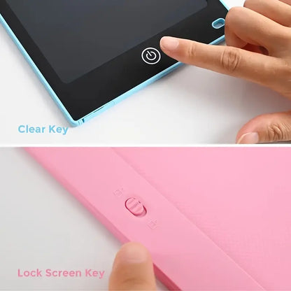 LCD Writing Tablet for Kids – Colorful Drawing Board with Stylus