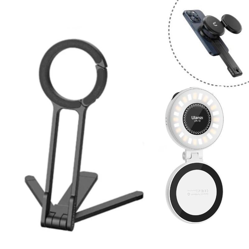 Ulanzi MA30 Magnetic Phone Tripod – MagSafe Compatible, Foldable Aluminum Grip