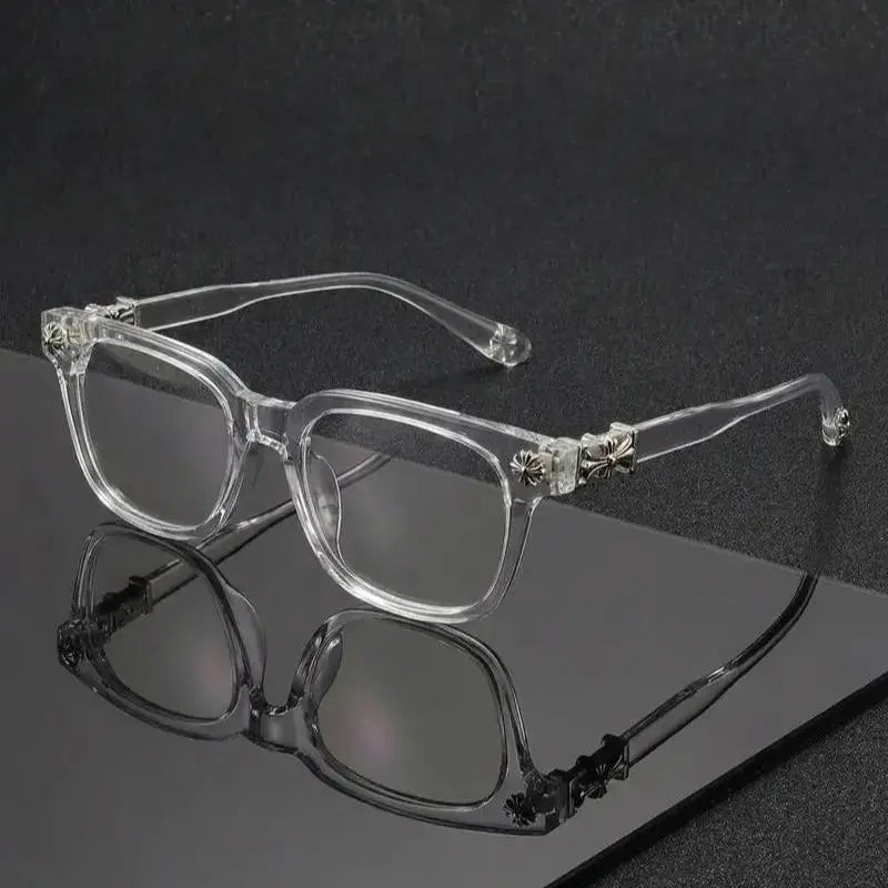 Blue Light Blocking Glasses – Square Frame, Non-Prescription, for Work & Everyday Wear