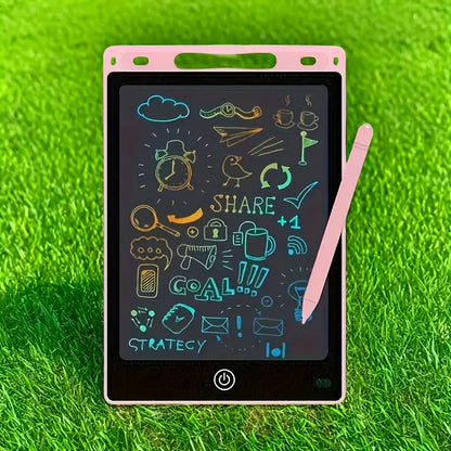 LCD Writing Tablet for Kids – Colorful Drawing Board with Stylus