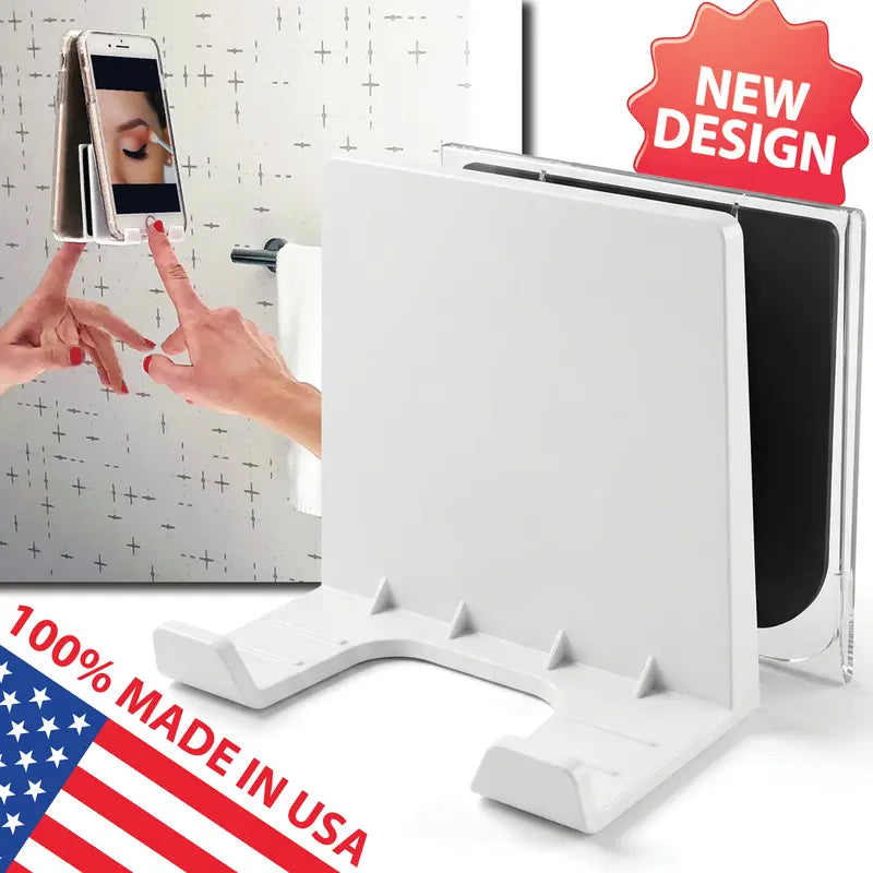 Airstik Glass Mount Phone & Tablet Holder – Reusable, Made in USA