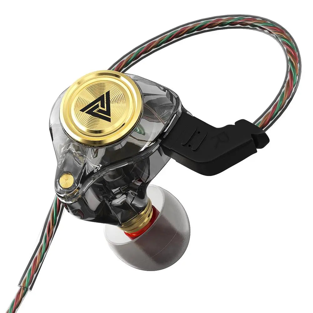 Wired In-Ear Earphones with Mic – Hi-Fi Stereo Sound, Noise Isolating
