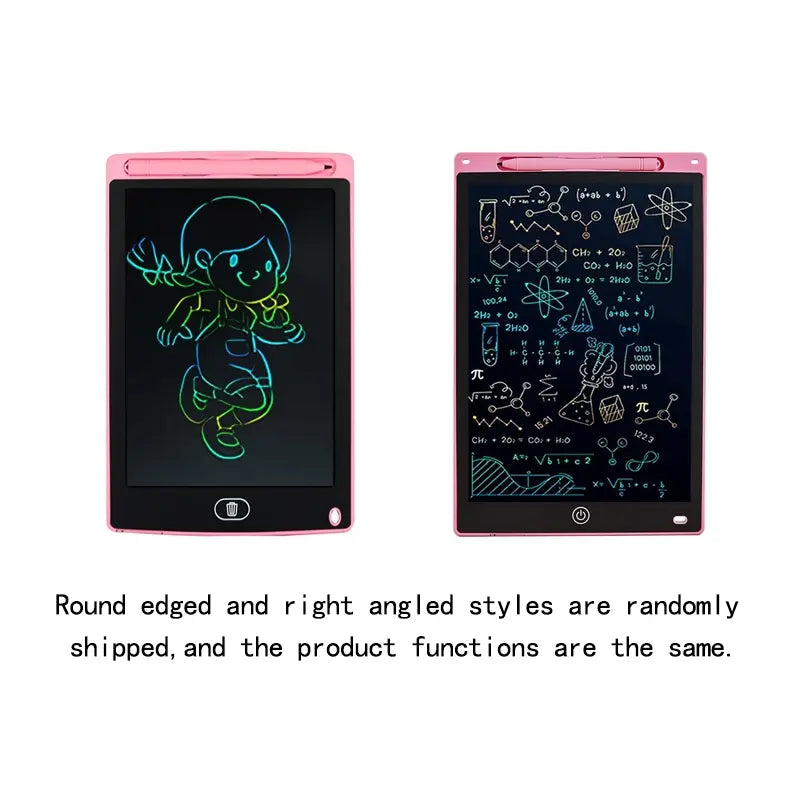 LCD Writing Tablet for Kids – Colorful Drawing Board with Stylus