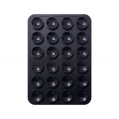 Double-Sided Silicone Suction Phone Holder – Hands-Free Mount for Mirrors & Tiles