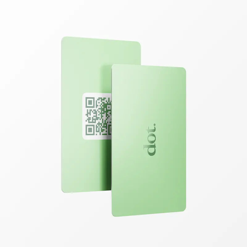 Dot. NFC Digital Business Card – Tap or Scan to Share, No App Needed