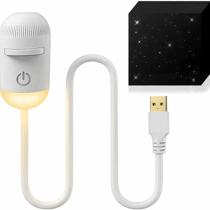 Galaxy Projector Night Light – 2-in-1 Starry Sky Projection & Warm Light, USB Powered